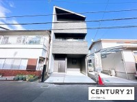 JR草津駅歩10分！オール電化住宅！南西向き！2階リビングで日当たり良好！
3ＬＤＫとしてお使いいただける間取り！3面バルコニー