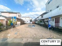 建築条件無！JR草津駅徒歩19分！土地52.23坪の更地！表通りに面す！お好きなハウスメーカー、工務店で建築できます！