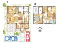 駐車2台可！新規大型分譲地内！関電SOSホームセキュリティ！オール電化！
