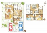 駐車2台可！新規大型分譲地内！リビング吹き抜け！関電SOSホームセキュリティ！オール電化！
