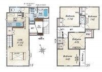 JR瀬田駅歩4分！！長期優良住宅！制震ダンパー搭載物件！オール電化住宅！
南向き・日当たり良好！太陽光パネル！安心して生活できる仕様が魅力です

