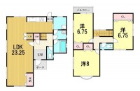 滋賀県草津市を中心とした不動産売買のセンチュリー21 パークホーム｜スタッフのオススメ物件や、オープンハウス・現地説明会など最新情報をお届け 駐車2台可！広々ＬＤＫ約23.25帖！2026年4月　全室クロス張替！
リビングに収納スペース付
