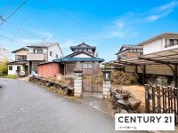 滋賀県草津市を中心とした不動産売買のセンチュリー21 パークホーム｜スタッフのオススメ物件や、オープンハウス・現地説明会など最新情報をお届け 建築条件無！土地84.99坪！解体更地渡し！平坦地！お好きな建築会社で建築できます！