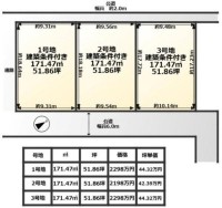 滋賀県草津市を中心とした不動産売買のセンチュリー21 パークホーム｜スタッフのオススメ物件や、オープンハウス・現地説明会など最新情報をお届け 建築条件付！全3区画！南東向き！プランニングしやすい整形地！
