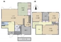 滋賀県草津市を中心とした不動産売買のセンチュリー21 パークホーム｜スタッフのオススメ物件や、オープンハウス・現地説明会など最新情報をお届け 敷地45.07坪！4ＬＤＫ＋納戸！リビングに続き間の和室！玄関吹き抜け！建て替え用地としても◎