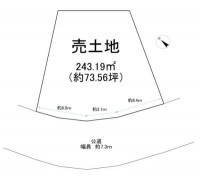 滋賀県草津市を中心とした不動産売買のセンチュリー21 パークホーム｜スタッフのオススメ物件や、オープンハウス・現地説明会など最新情報をお届け 建築条件無！敷地73.56坪！解体更地渡し！南西向き！お好きな建築会社で建築できます！